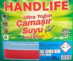 Geseus Hantlıfe Ultra Kıvamlı Çamaşır Suyu 30kg  Bidon