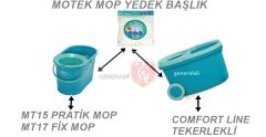 Motek Orjinal Yedek Püskül Fix,Pratik,Trent,Mopida,Comfort Modellere Uyumlu 2Adet