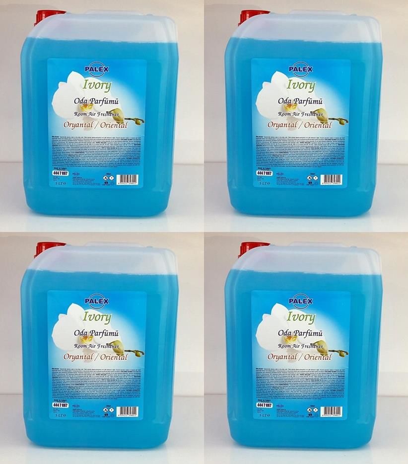 Palex 5 KG Oda Parfümü Çamaşır Parfümü 4x5kg-IVORY