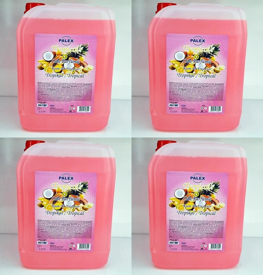Palex 5 KG Oda Parfümü Çamaşır Parfümü 4x5kg-TROPİKAL MEYVELER
