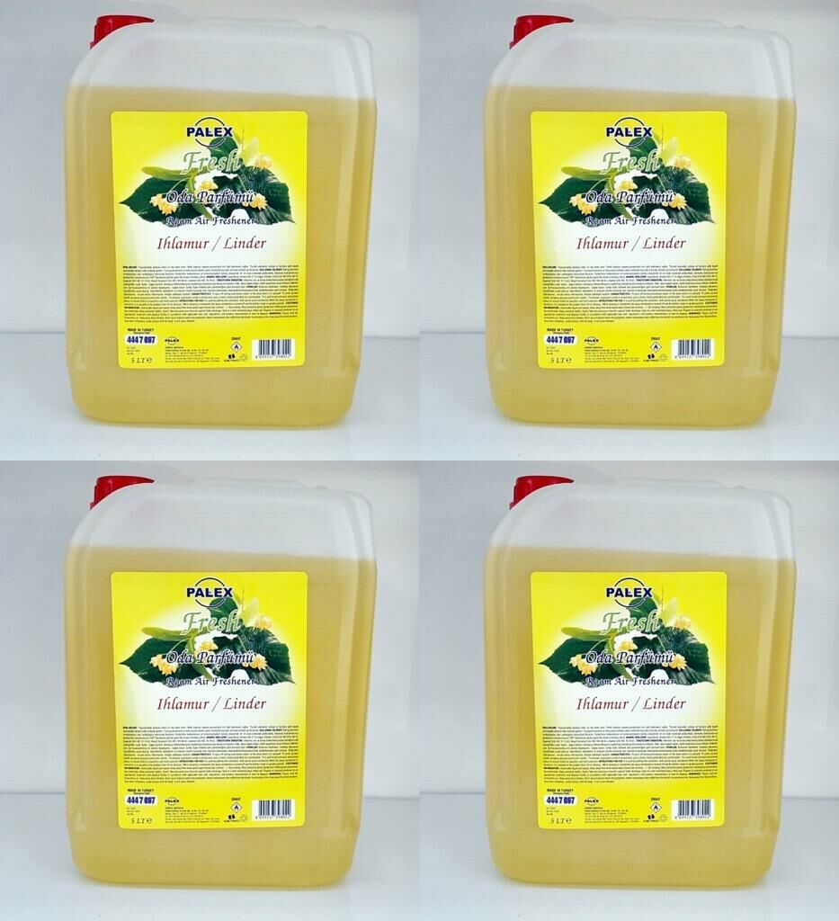 Palex 5 KG Oda Parfümü Çamaşır Parfümü 4x5kg-IHLAMUR