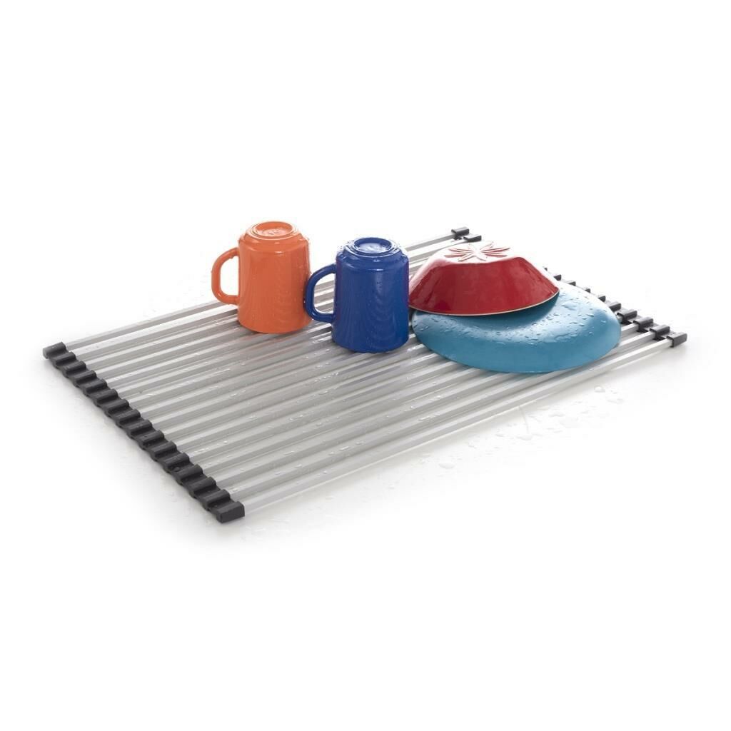 Primanova Lavabo Üstü Katlanabilen Mutfak Rafı Paslanmaz-M-E63-07