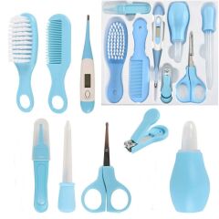 Bebek Bakım Seti Yeni Doğan Bakım Seti Ateş Ölçerli Bebek Hijyen Seti 8 Parça