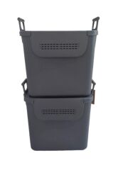 Geseus Motek  Mybox 2x30 Litre Kulplu Çok Amaçlı Organizer Saklama Kutusu-MT-35