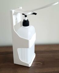 Dezenfektan Dispenseri Kol İle Kullanım 1000ML Kapasite Şişe dahil-PWR-57