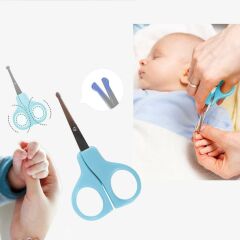 Bebek Bakım Seti Yeni Doğan Ateş Ölçerli Bebek Hijyen Seti 8 Parça-Pembe