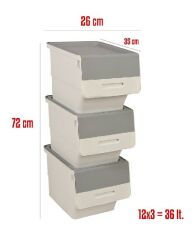 Motek MT07 Organızer Tekerlekli Eşya Ve Erzak Kutusu 3Katlı 3x12 LT