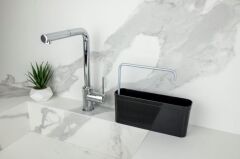 Primanova Paslanmaz Kıev Süngerlik Deterjan Kutusu Bez Askısı-E78