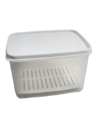 Geseus Moonstar Süzgeçli Peynir Saklama Kabı 2 Litre BPA FREE-MS06