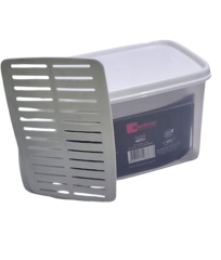 Geseus Moonstar Süzgeçli Peynir Saklama Kabı 2 Lt X 2ADET BPA FREE-MS06