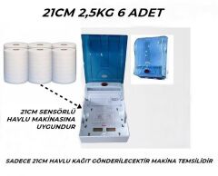 Fotoselli Sensörlü Makine Havlusu Emotion Hareketli Havlu 6'lı 21CM 2,5KG