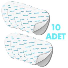 Boss Ayak Taban Rahatlatıcı Yastık Ped Yumuşak Yapılı Hipoalerjenik Bantlı 10 Ad