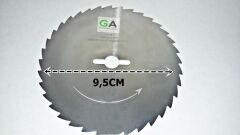 Döner kesme Yedek Bıçağı Tavuk döner kesimine özel çelik testere dişli-10CM