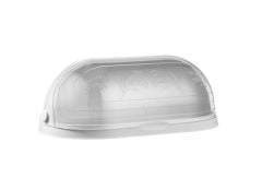 Ekmeklik Plastik Ekmek Kutusu Ekmek Dolabı Kapaklı Geniş Hacimli-Beyaz