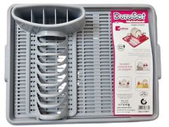 Moonstar Hareketli Tabaklık Bulaşık Durulama Seti Gri-720