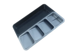 Çekmece İçi Kaşıklık 5 Gözlü Çatal Bıçak Organızer -1169-05