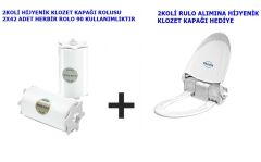 Palex Sensörlü Hijyenik Klozet Kapak Yedek Rulosu 2Koli+1Ad Hijyenik Klozet Kapak Hediye