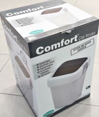 Motek 18 Litre Hassas Kapaklı Çöp Kovası-Cob-411