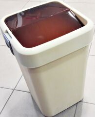 Motek 18 Litre Hassas Kapaklı Çöp Kovası-Cob-411