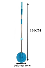 Motek Mop Turbo Orjinal Yedek Sap Kaymaz Kilit Sistemli 2 Adet