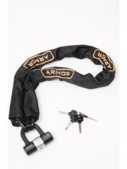 Armor 812 MV Military Serisi Çelik Zincir 1.20mt 12mm+Ubar Kilit