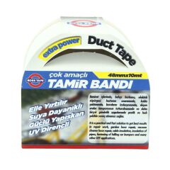 Duct Tape çok amaçlı Tamir Bandı Çadır Tamir Bantı Suya Dayanıklı 48mmx10Mt