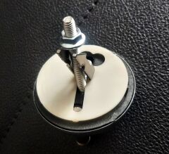 Çelk Ayna Amortisörlü Yavaş Kapanır Oval Klozet Kapağı Metal Montaj Vidalı-716