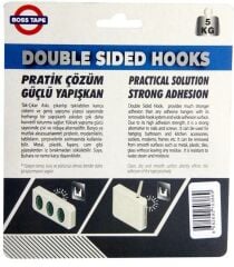 Boss Tape 3M Yapıştırıcılı Tak Çıkar Yapılabilen Geçmeli Askı 5Kg Taşır