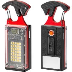Anahtarlık Kamp Lambası,Elektronik Ateşleyici,Emmiyet Kemer Kesici,Çok Fonksiyonlu Fener,Tornavida