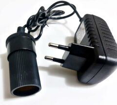 Çakmak Adaptörü Araç Çakmaklık Çevirici  Ev Tipi Çevirici 12W/1A/12V(Açıklamayı okumadan ürünü almayınız)