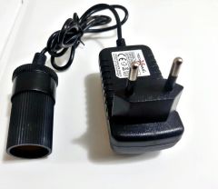 Çakmak Adaptörü Araç Çakmaklık Çevirici  Ev Tipi Çevirici 18W/1.5A/12v(Açıklamayı okumadan ürünü almayınız)