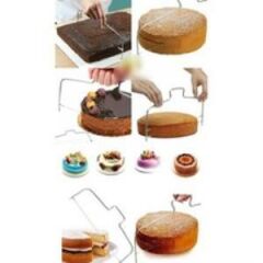 Pasta,Kek Dilimleyici Aparat Paslanmaz Çelik-MNB-05000