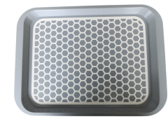 Kaydırmaz Tabanlı Servis Tepsi Sunum Tepsisi Orta Boy-1136-01