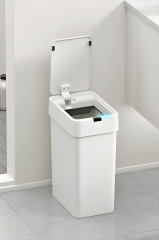 Sensörlü Otomatik Slim Çöp Kovası 9 Lt+ Deterjan Hazneli Silikon Klozet Fırçası