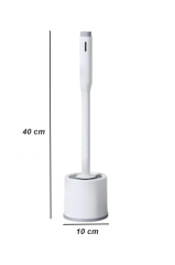 Sensörlü Otomatik Slim Çöp Kovası 9 Lt+ Deterjan Hazneli Silikon Klozet Fırçası