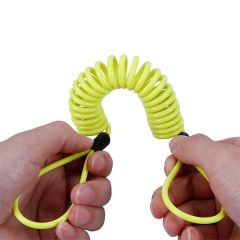 Motorsiklet Disk Kilidi Hatırlatma Kablosu 1,5 Mt -Yeşil