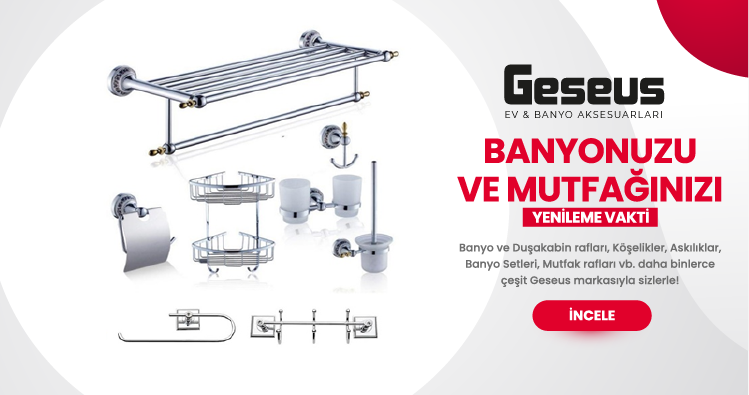 banyo rafları