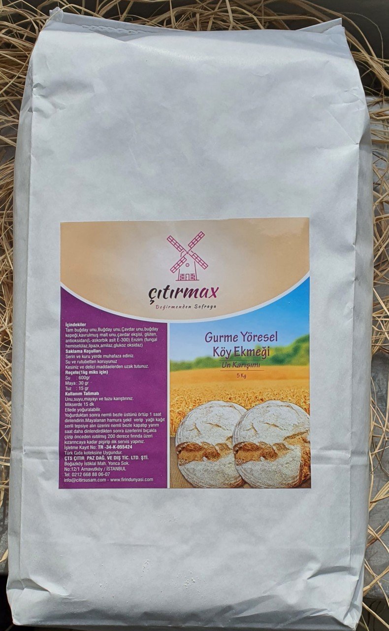 YÖRESEL KÖY EKMEĞİ UNLU KARIŞIMI 5KG