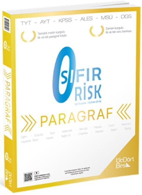 ÜÇ DÖRT BEŞ PARAGRAF SIFIR RİSK