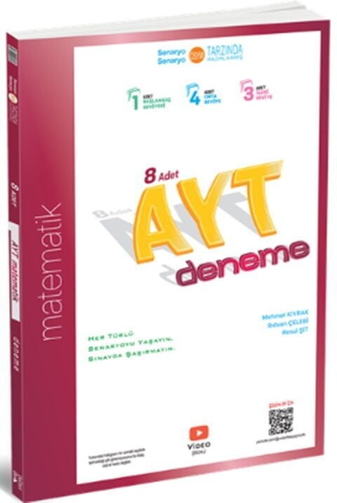 ÜÇ DÖRT BEŞ AYT MATEMATİK 8 Lİ DENEME