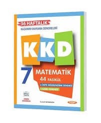7 MATEMATİK HAFTALIK KAZANIM KAVRAMA DENEMELERİ (44 FÖY)