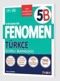 FENOMEN 5 TÜRKÇE SORU BANKASI (B)