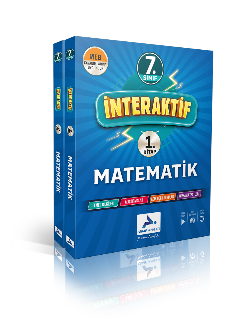 PARAF 7.SINIF İNTERAKTİF MATEMATİK SORU BANKASI