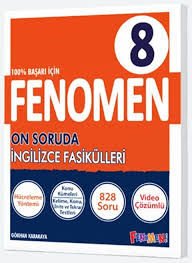 FENOMEN 8 ON SORUDA İNGİLİZCE FASİKÜLLERİ (4 FASİKÜL)