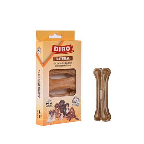 Dibo Natürel Press Kemik Köpek Ödülü 5'li 20-25 Gr 7 Cm