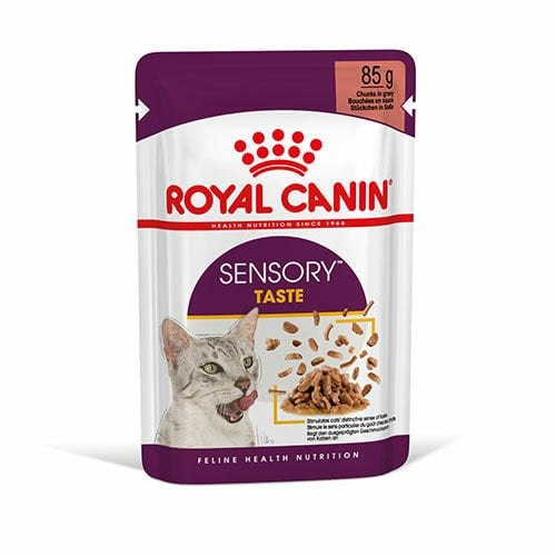 Royal Canin Sensory Taste Gravy Adult Yetişkin Kedi Konservesi 6 Adet 85 Gr