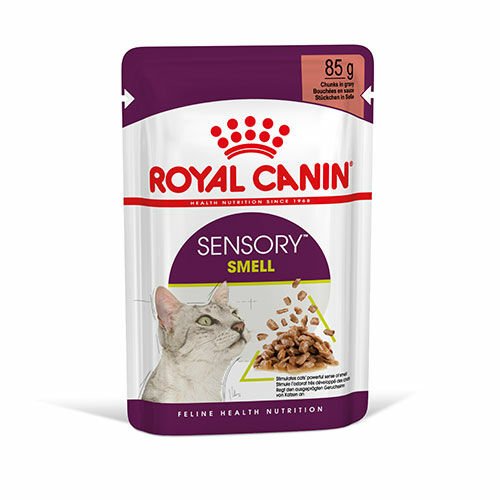 Royal Canin Sensory Smell Gravy Adult Yetişkin Kedi Konservesi 12 Adet 85 Gr