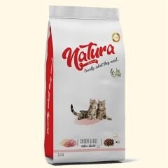 Natura Düşük Tahıllı Tavuk _ Pirinç Yavru Kedi Başlangıç Maması 2,25Kg