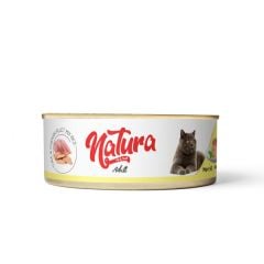 Natura Ton Balığı_Tavuk Fileto, Jöle Pirinçli Kedi Konservesi 70 Gr