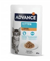 Advance Kitten Tavuklu Yavru Kedi Konservesi 85 Gr